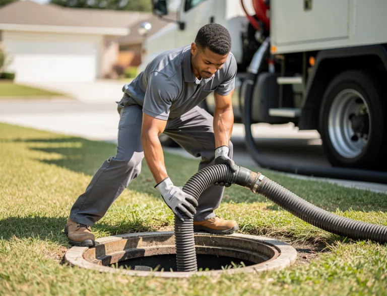 septic tank pumping Westminster-Branson